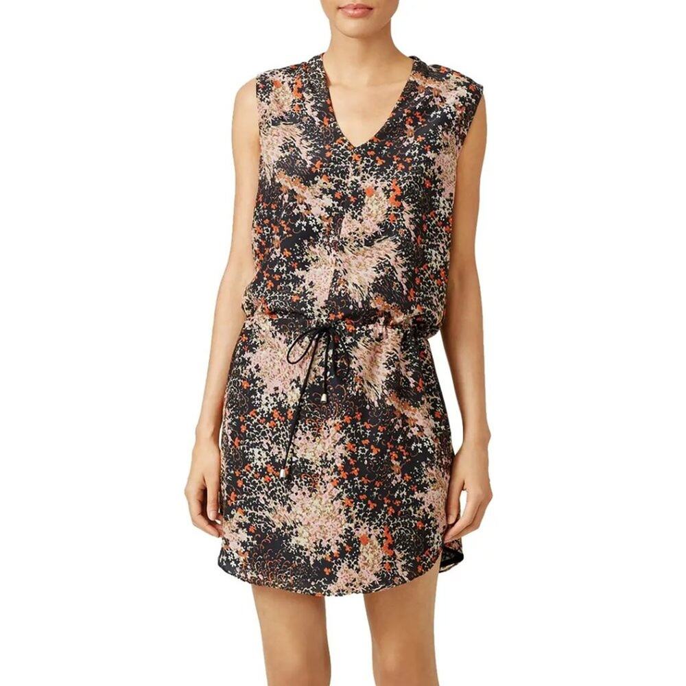 Karen Zambos Abstract Colton Shirt Dress | Size Small